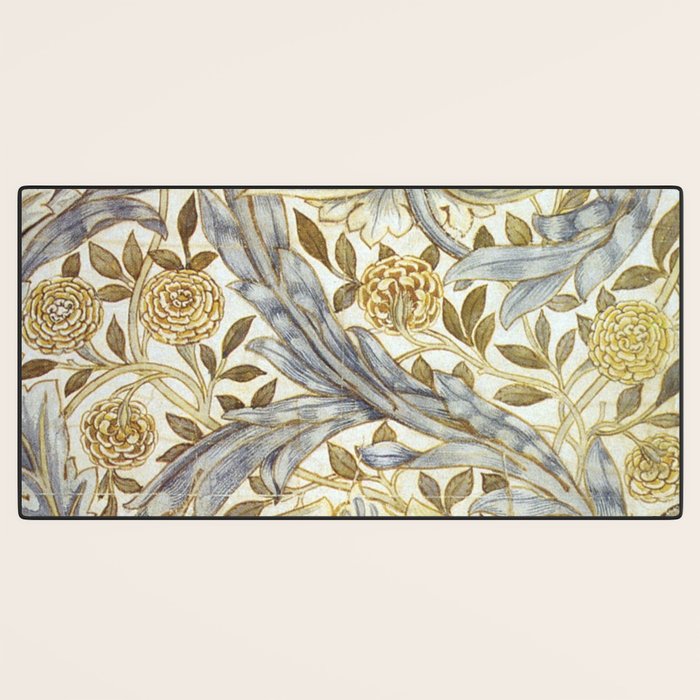 William Morris African Marigold Antique Art Desk Mat Gallery Image 3