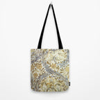 William Morris African Marigold Antique Art Tote Bag Gallery Image 2