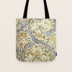 William Morris African Marigold Antique Art Tote Bag Gallery Image 1