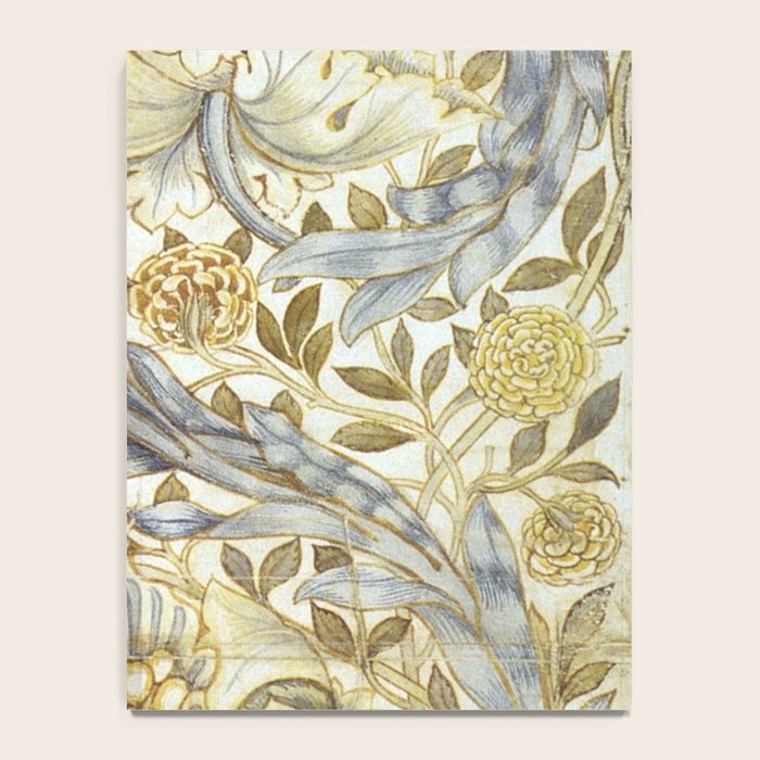 William Morris African Marigold Antique Art Notebook Gallery Image 4