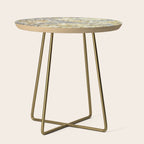 William Morris African Marigold Antique Art Side Table Gallery Image 1