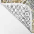 William Morris African Marigold Antique Art Bath Mat Gallery Image 2
