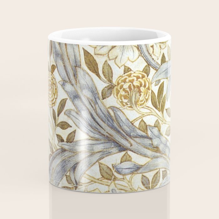 William Morris African Marigold Antique Art Coffee Mug Gallery Image 4