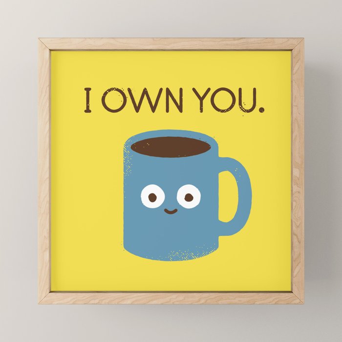 Coffee Talk Mini Art Print Gallery Image 1