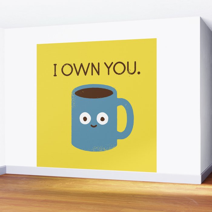 Coffee Talk Wall Mural Gallery Image 2