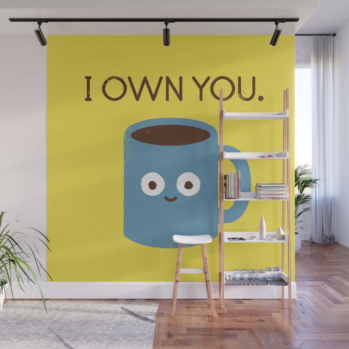 Coffee Talk Wall Mural Gallery Image 1
