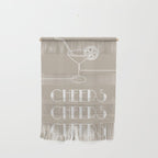Cheers Cocktail (Beige) Wall Hanging Gallery Image 1