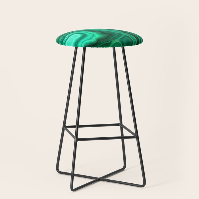 Malachite Texture 10 Stool Gallery Image 1