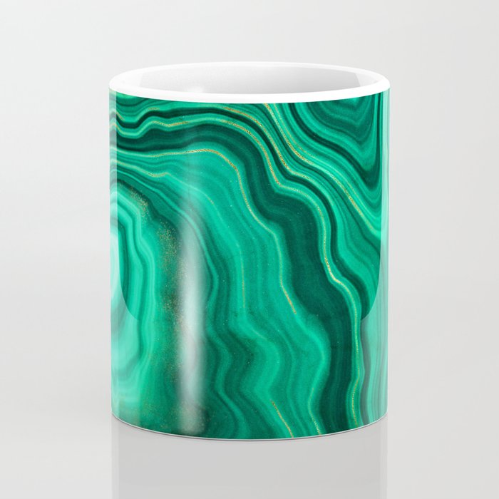 Malachite Texture 10 Coffee Mug Gallery Image 4