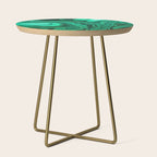 Malachite Texture 10 Side Table Gallery Image 1