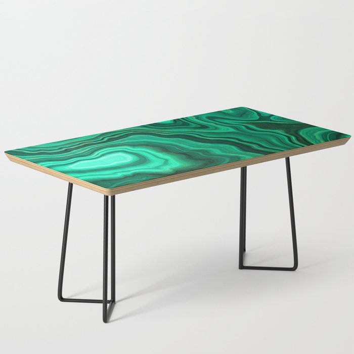 Malachite Texture 10 Coffee Table Gallery Image 1