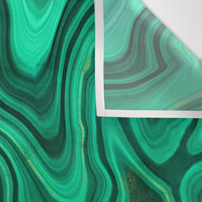 Malachite Texture 10 Wall Tapestry Gallery Image 3