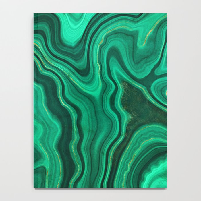 Malachite Texture 10 Notebook Gallery Image 4