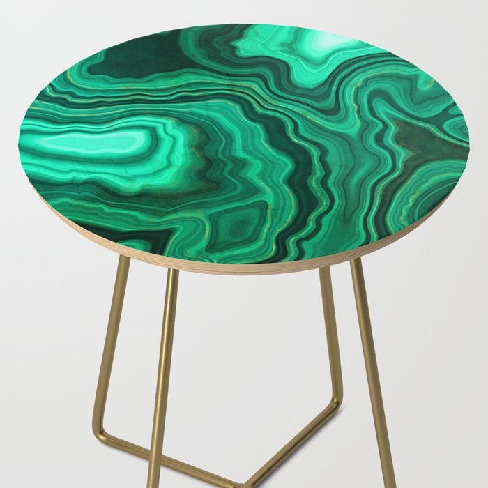 Malachite Texture 10 Side Table Gallery Image 2
