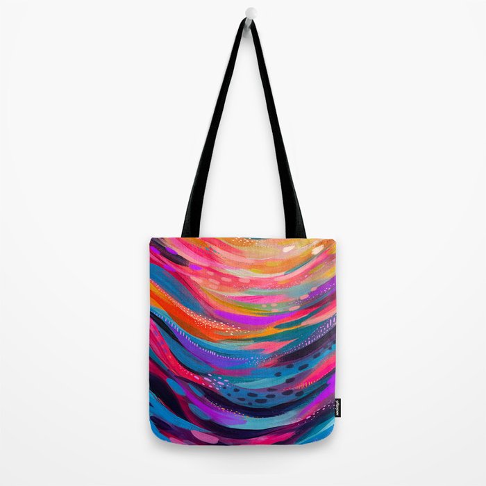 EttaVee Brushstroke no.126 Tote Bag Gallery Image 2