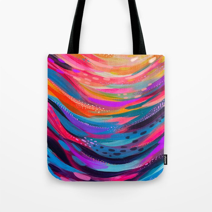 EttaVee Brushstroke no.126 Tote Bag Gallery Image 1