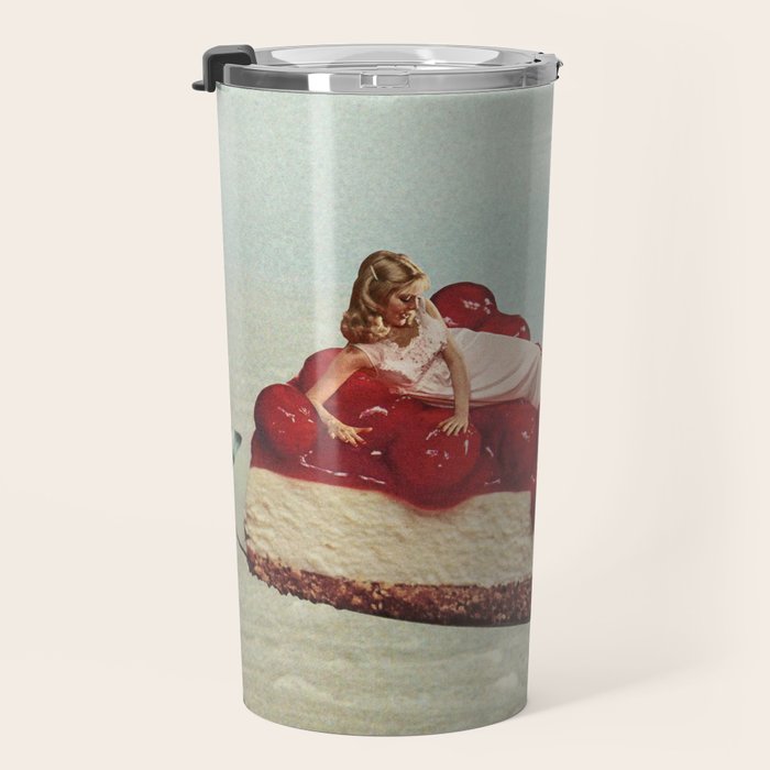 Cherryo - Cherry Cheesecake  Travel Mug Gallery Image 3