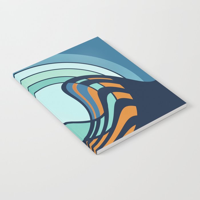 Sun Surf - twilight Notebook Gallery Image 2