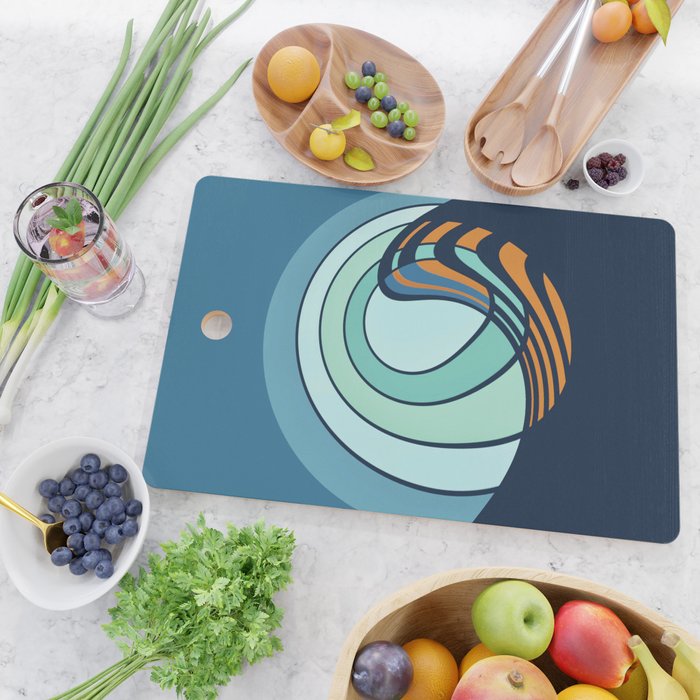 Sun Surf - twilight Cutting Board Gallery Image 2