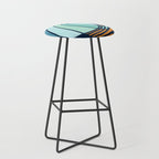 Sun Surf - twilight Stool Gallery Image 1