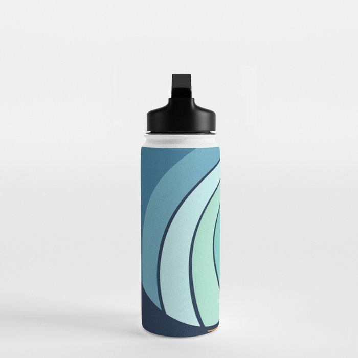 Sun Surf - twilight Water Bottle Gallery Image 3