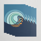 Sun Surf - twilight Wrapping Paper Gallery Image 3