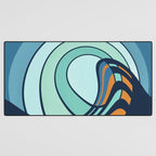 Sun Surf - twilight Desk Mat Gallery Image 3
