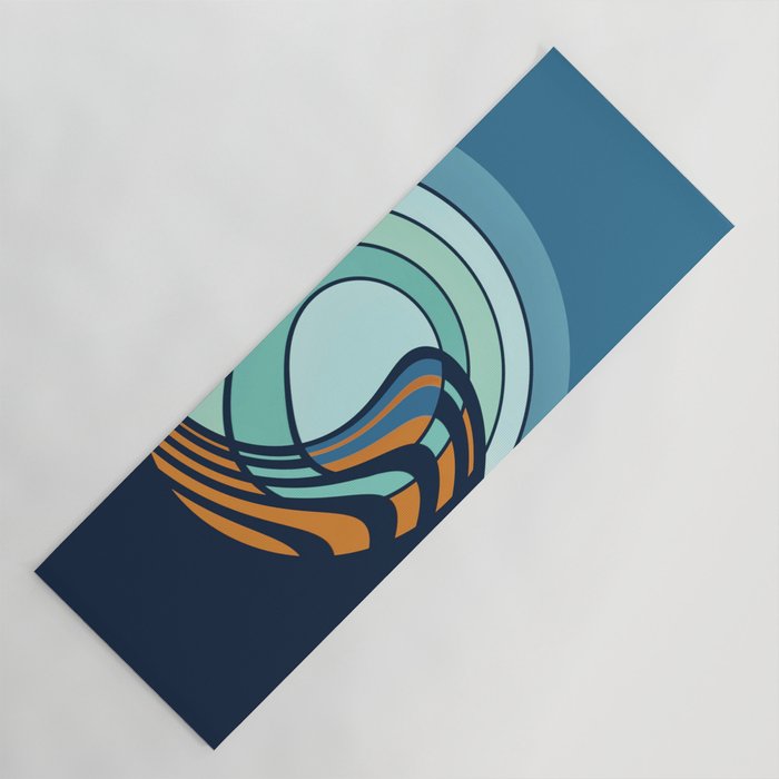 Sun Surf - twilight Yoga Mat Gallery Image 1