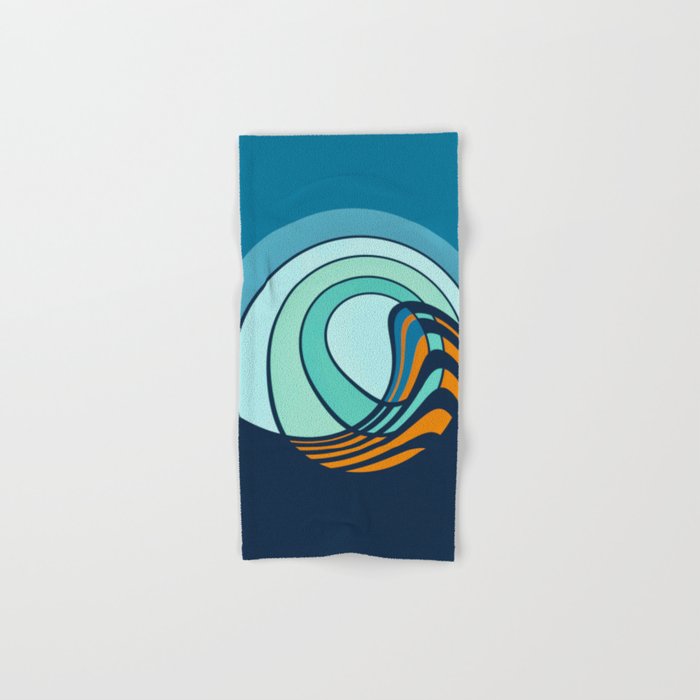Sun Surf - twilight Bath Towel Gallery Image 1