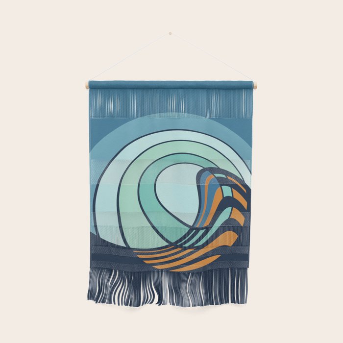 Sun Surf - twilight Wall Hanging Gallery Image 1