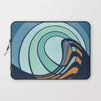 Sun Surf - twilight Laptop Sleeve Gallery Image 1