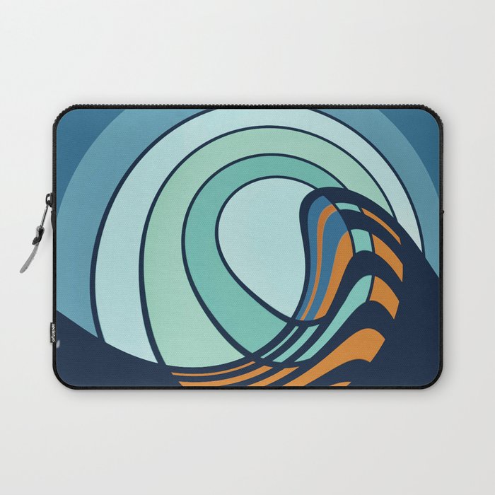 Sun Surf - twilight Laptop Sleeve Gallery Image 1
