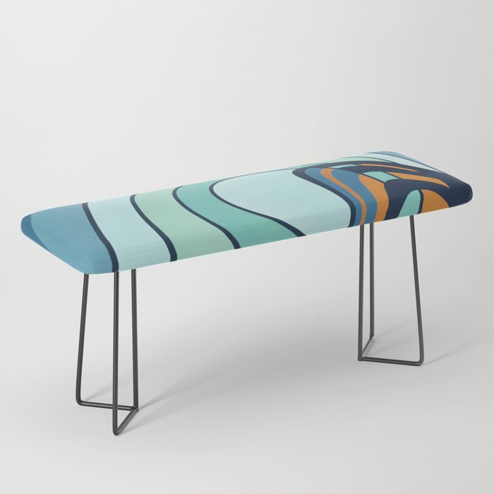 Sun Surf - twilight Bench Gallery Image 1