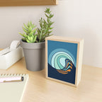 Sun Surf - twilight Mini Art Print Gallery Image 2