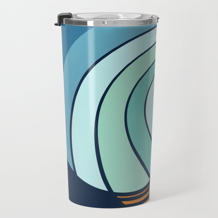 Sun Surf - twilight Travel Mug Gallery Image 3