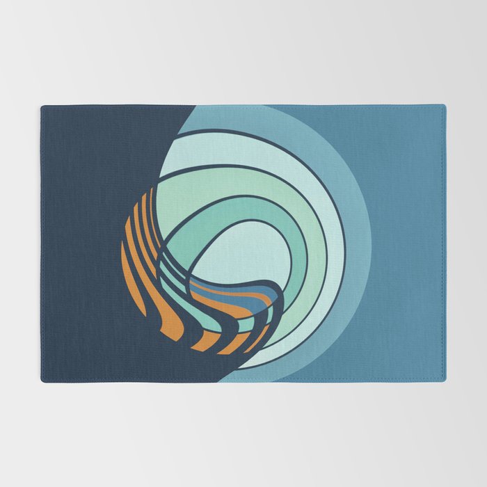 Sun Surf - twilight Rug Gallery Image 2