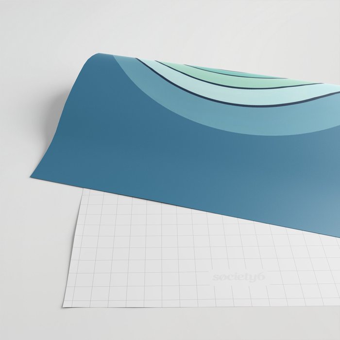 Sun Surf - twilight Wrapping Paper Gallery Image 2