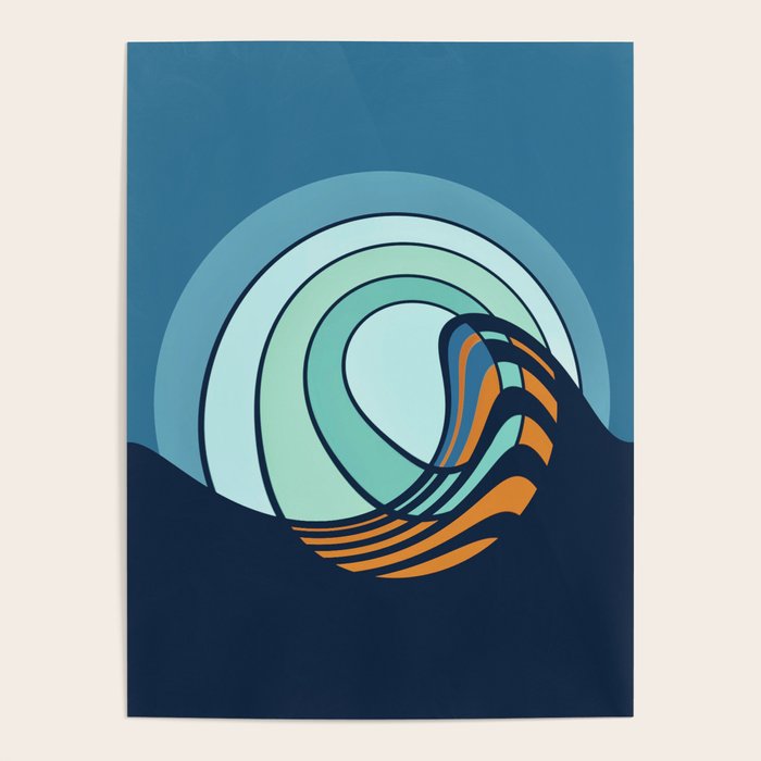 Sun Surf - twilight Poster Gallery Image 4