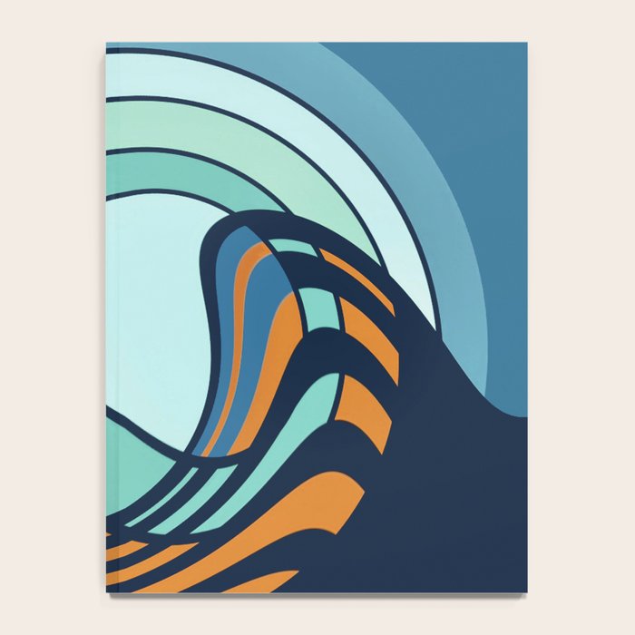 Sun Surf - twilight Notebook Gallery Image 4