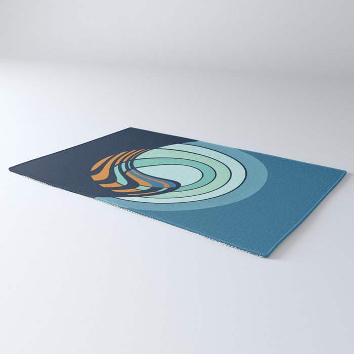 Sun Surf - twilight Rug Gallery Image 3