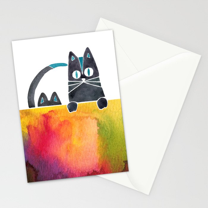Cats Stationery Card Gallery Image 2