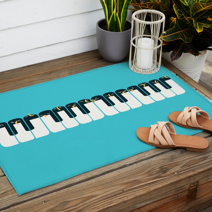 The Choir of Antarctica Outdoor Rug Gallery Image 2
