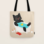 Meow time Tote Bag Gallery Image 1
