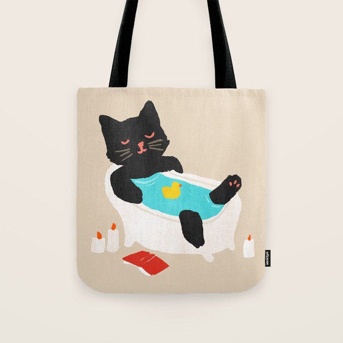Meow time Tote Bag Gallery Image 1