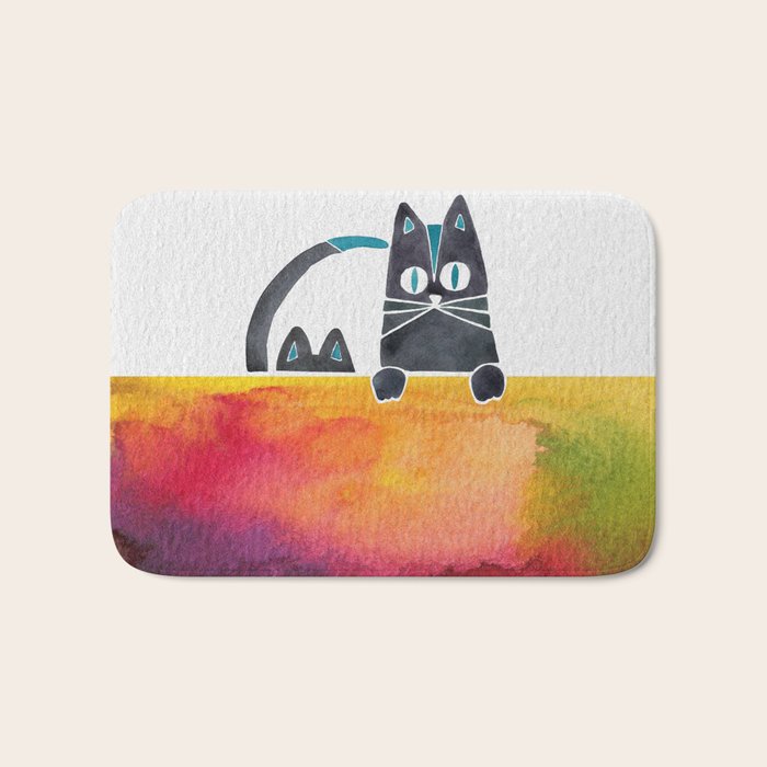 Cats Bath Mat Gallery Image 1