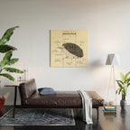 Anatomy of a Hedgehog Wood Wall Art Gallery Image 2