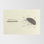 Anatomy of a Hedgehog Rug Gallery Image 2
