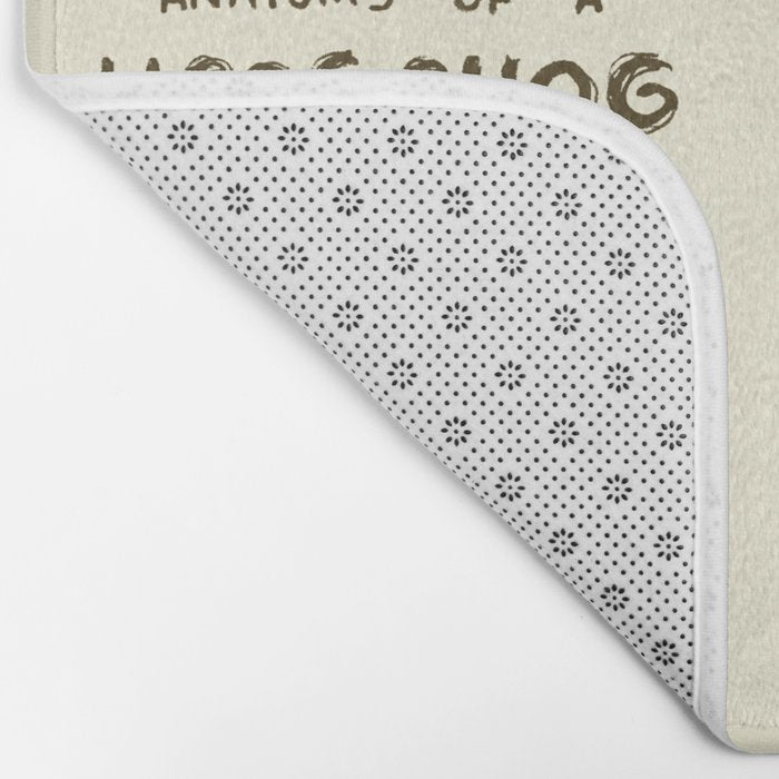 Anatomy of a Hedgehog Bath Mat Gallery Image 2