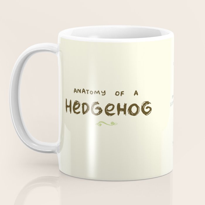 Anatomy of a Hedgehog Coffee Mug Gallery Image 3