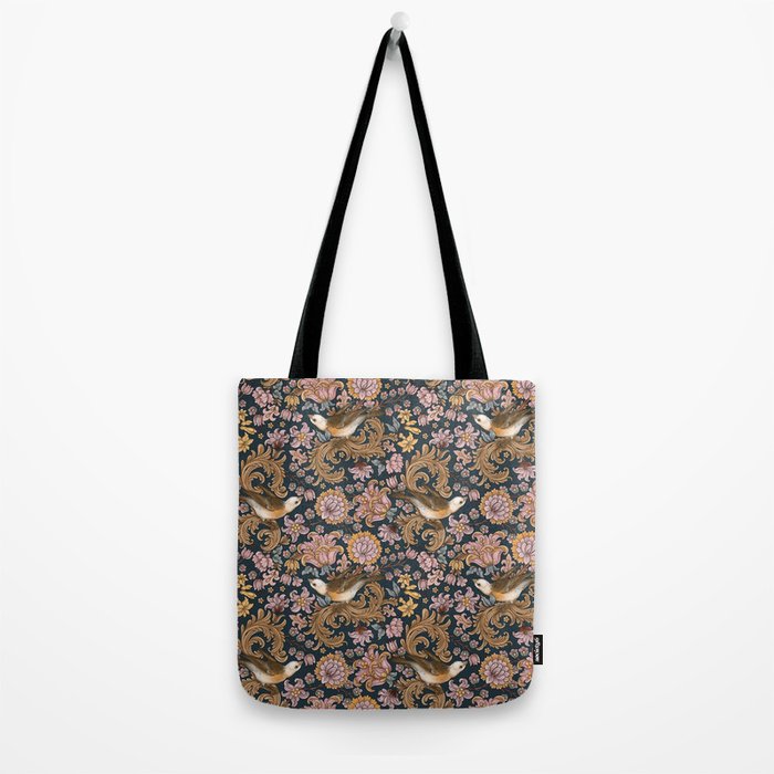 Ornate Bird Garden Tote Bag Gallery Image 2